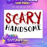 Free Dripping Letters Free Scary Handsome Text Halloween Free SVG - Instant Download
