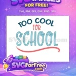 Free Teal Blue Text Free Red For Letters Quote Free SVG - Instant Download