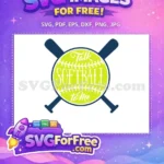 Free Talk Softball Free Quotes Sayings Sports Free SVG - Instant Download