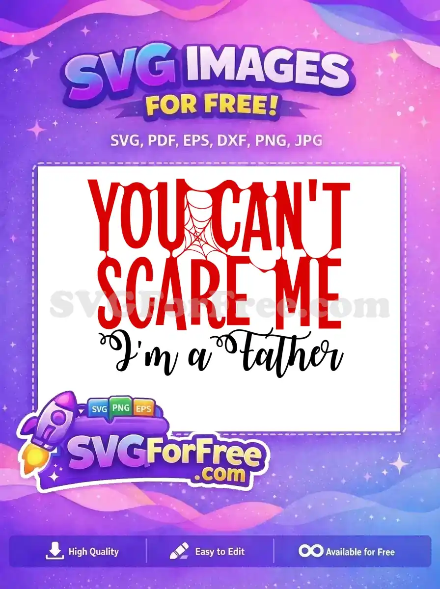 Free Red Spiderweb Free Father Quote Halloween Free SVG