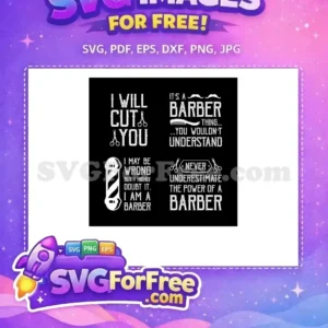 Free Barber Quotes Free Scissors Comb Barber Shop Free SVG