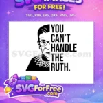 Free RBG Collar Free Ruth Bader Ginsburg Quote Free SVG - Instant Download