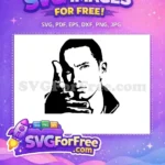 Free Pointing Finger Free Angry Eyes 8 Mile Free SVG - Instant Download