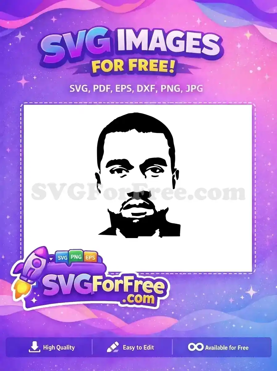 Free Rapper Silhouette Free Microphone Detail Rappers Free SVG 1