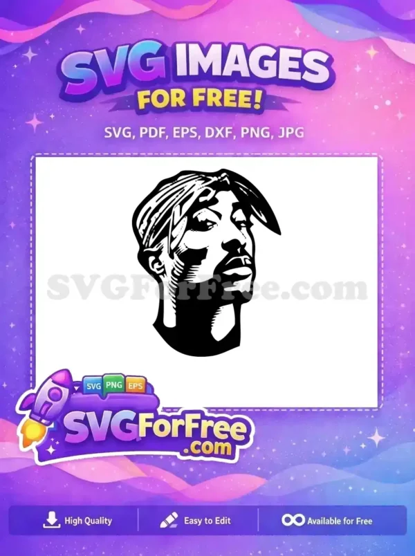 Free Silhouette Rapper Free Microphone Music Free SVG Free Silhouette Rapper Free Microphone Music Free SVG