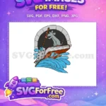 Free Paddling Rat Free Book Water Ratatouille Free SVG - Instant Download