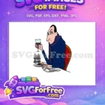 Free Anton Ego Wine Free Disappointed Expression Ratatouille Free SVG - Instant Download