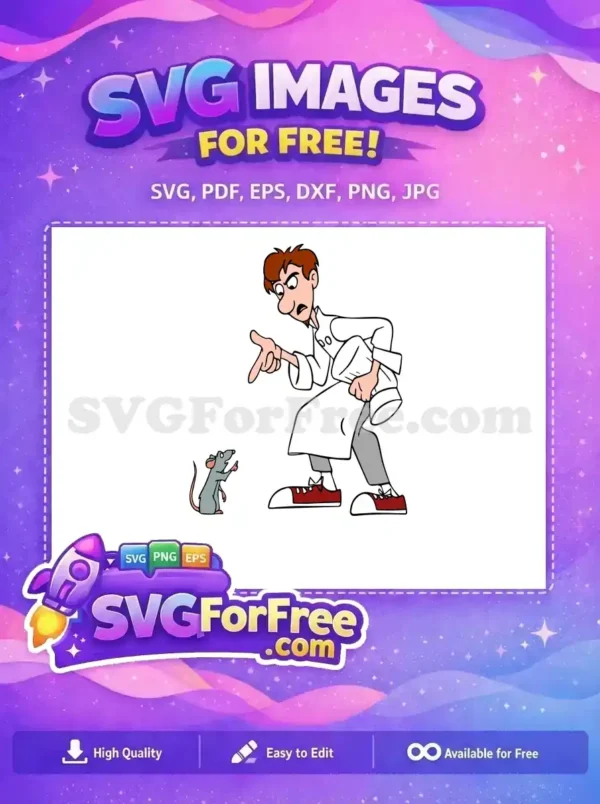 Free Scared Chef Free Pointing Rat Ratatouille Free SVG Free Scared Chef Free Pointing Rat Ratatouille Free SVG