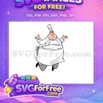Free Chef Cook Free Confused Expression Ratatouille Free SVG - Instant Download