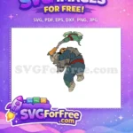 Free One Eyed Warrior Free Green Axe Raya Last Dragon Free SVG - Instant Download