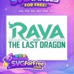 Free Raya Dragon Horn Free Raya Text Raya and the Last Dragon Free SVG - Instant Download
