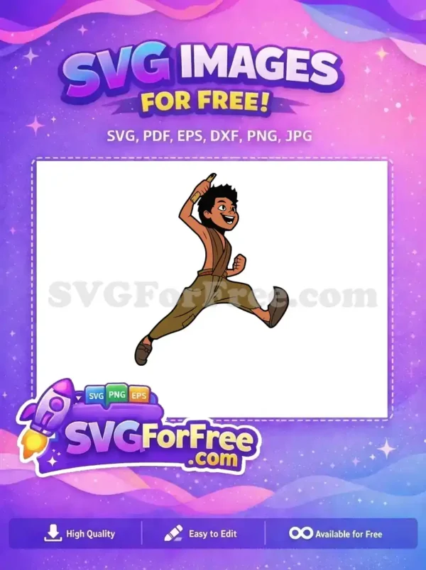 Free Sisu Whistle Free Happy Jump Raya Free SVG