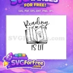 Free Reading Glasses Free Book Stack Reading Quotes Free SVG 7 - Instant Download