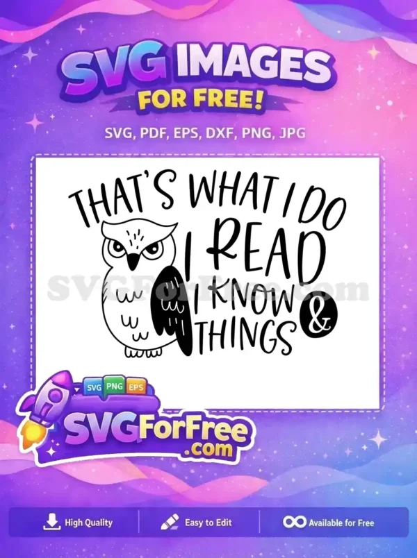 Free Book Stack Free Reading Quote Reading Free SVG