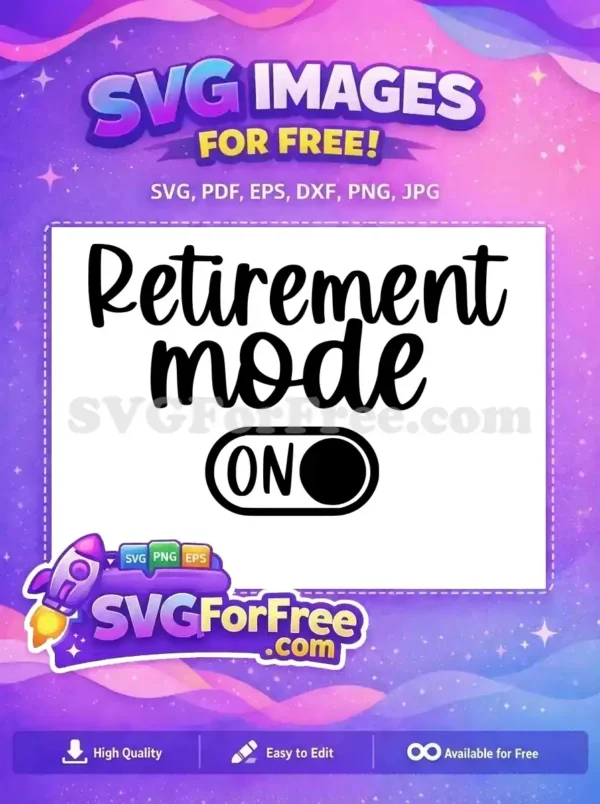 Free Retirement Celebration Free Relaxing Time Retirement Quotes Free SVG 1