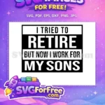 Free Retirement Celebration Free Relaxing Vacation Retirement Free SVG 6 - Instant Download