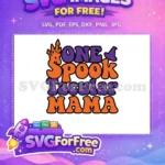 Free Spooky Haunted House Free Witch Hat Halloween One Spooktacular Mama Free SVG - Instant Download