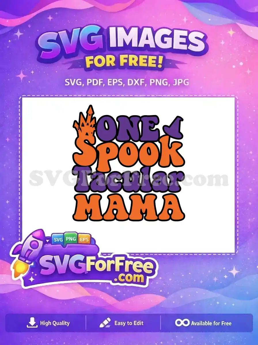 Free Spooky Haunted House Free Witch Hat Halloween One Spooktacular Mama Free SVG