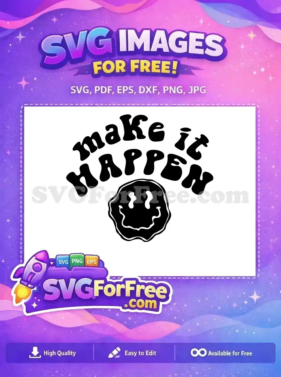 Free Motivational Quote Free Retro Style One Free SVG 1