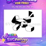 Free Blocky Head Free Roblox Character One Free SVG - Instant Download