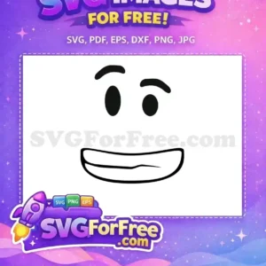 Free Black Eyebrows Free Round Eyes Roblox Free SVG 1