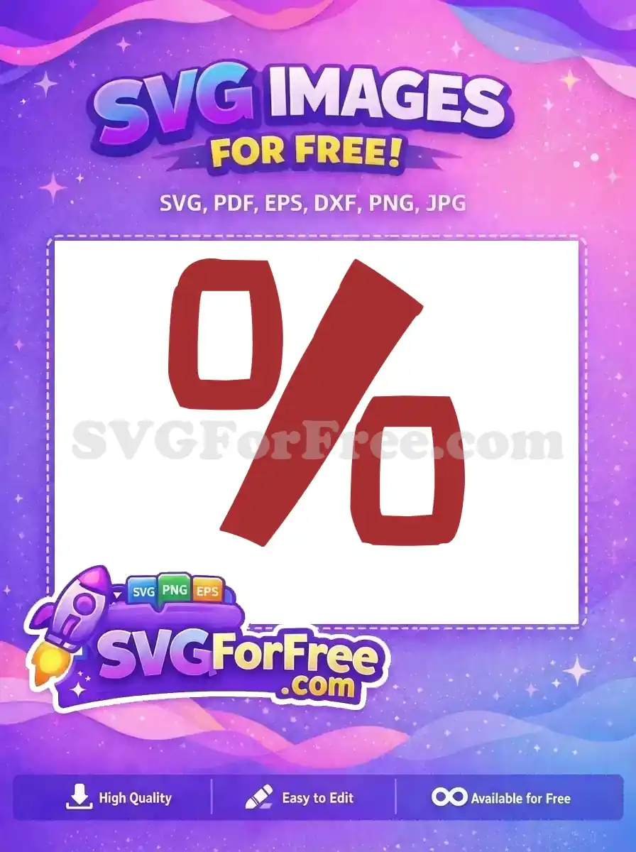 Free Brick Red Roblox Percentage Free Simple Icon Free SVG