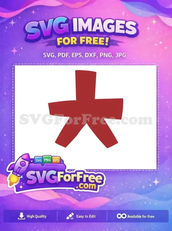Free Red Roblox Character Free Blocky Style Roblox Free SVG