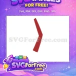 Free Pointing Arrow Free Roblox Red Directional Sign Free SVG - Instant Download