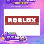 Free Bold Letters Free Red Background Roblox Free SVG - Instant Download