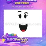 Free Lashes Detail Free Smiling Face Roblox Free SVG - Instant Download