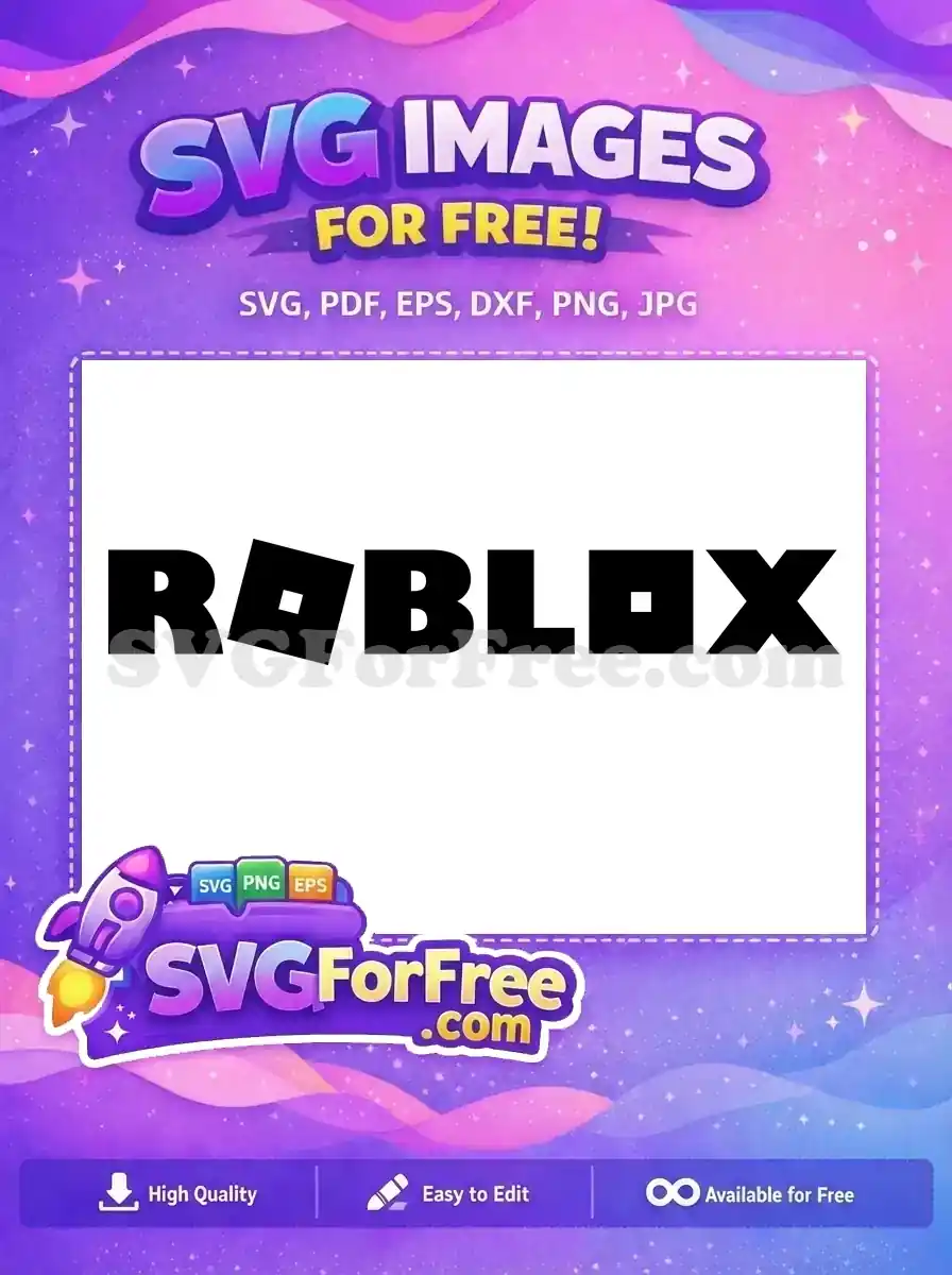 Free Roblox Character Free Smiling Face Roblox Free SVG
