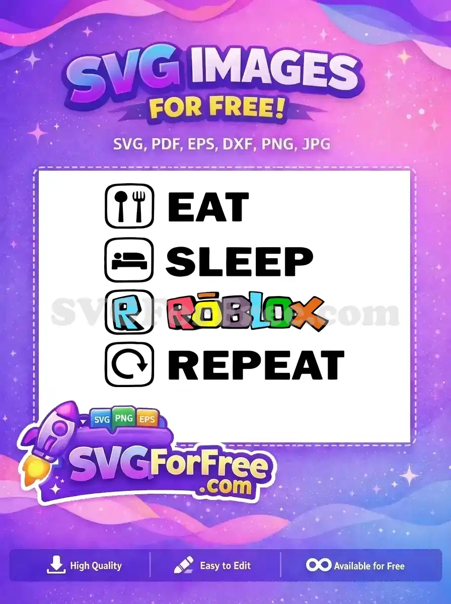 Free Colorful Roblox Text Free Bold Letters Roblox Free SVG