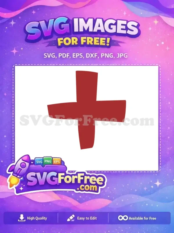 Free Red Plus Sign Free Roblox Character First Aid Free SVG