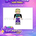 Free Blonde Hair Free Seashell Bra Roblox Free SVG - Instant Download