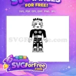 Free Roblox Character Free Dark Theme Roblox Free SVG - Instant Download