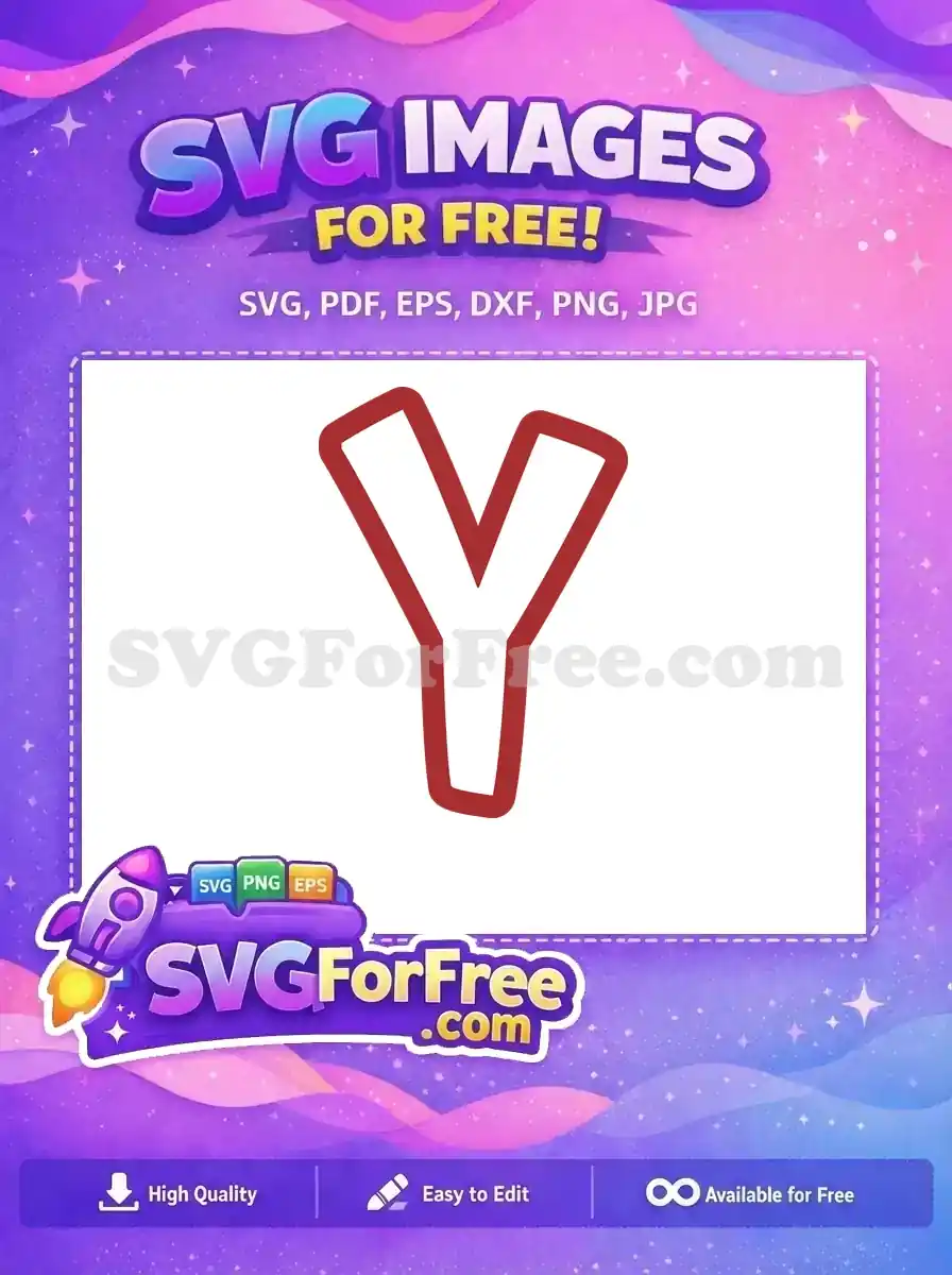 Free Letter Y Free Roblox Font Initial Free SVG