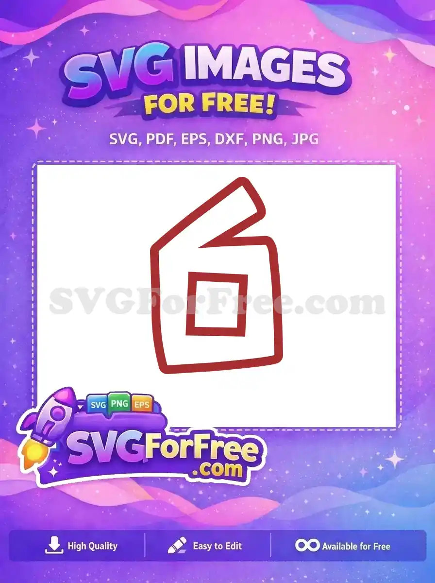 Free Roblox Character 1 Free Outline Red Roblox Free SVG