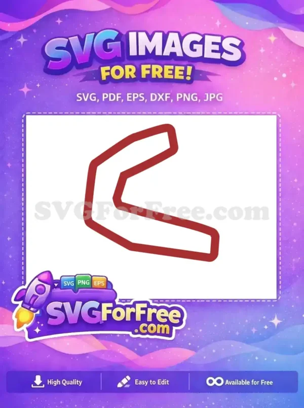 Free Red Curved Corner Free Roblox Game Free SVG