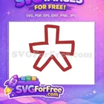 Free Roblox Red Star Free Simple Roblox Free SVG - Instant Download