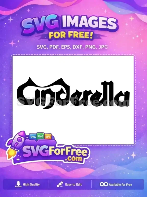 Free Cinderella Text Free Rock Band Logo Cinderella Free SVG Free Cinderella Text Free Rock Band Logo Cinderella Free SVG