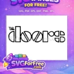 Free The Doors Band Free Rock Band Logo Free SVG - Instant Download