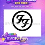 Free Band Initial Free Rock Band Foo Fighters Free SVG - Instant Download