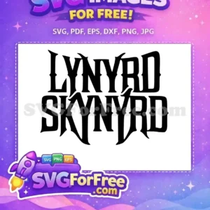 Free Black Classic Free Lynyrd Skynyrd Band Free SVG Free Black Classic Free Lynyrd Skynyrd Band Free SVG