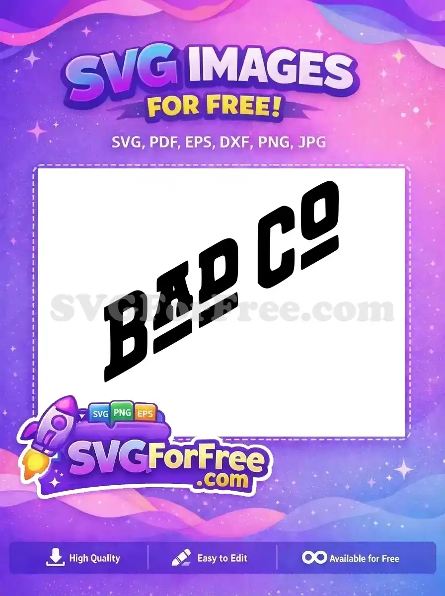 Free Bold Font Free Cool Rock Band Free SVG