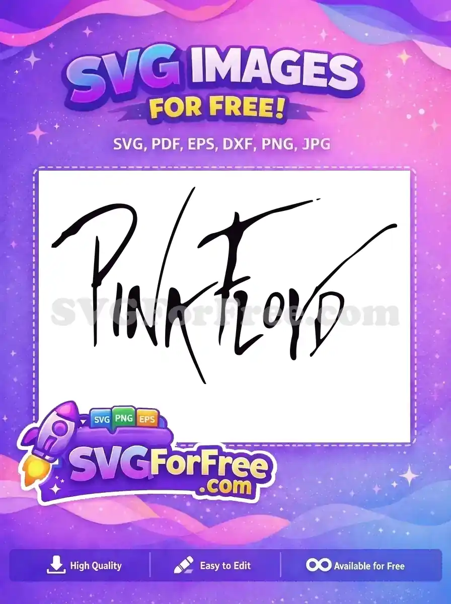 Free Dark Rock Free Band Pink Floyd Free SVG