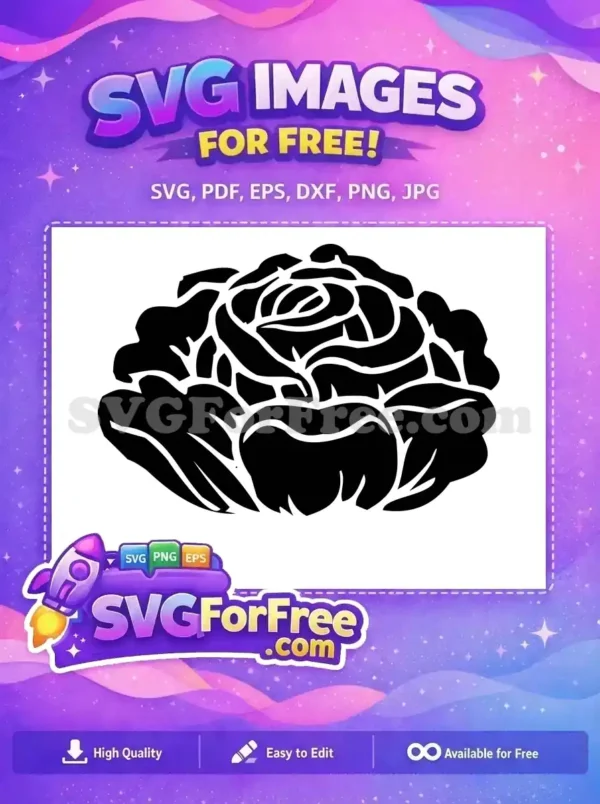 Free Rose Petal Design Free Floral Element Rose Free SVG Free Rose Petal Design Free Floral Element Rose Free SVG