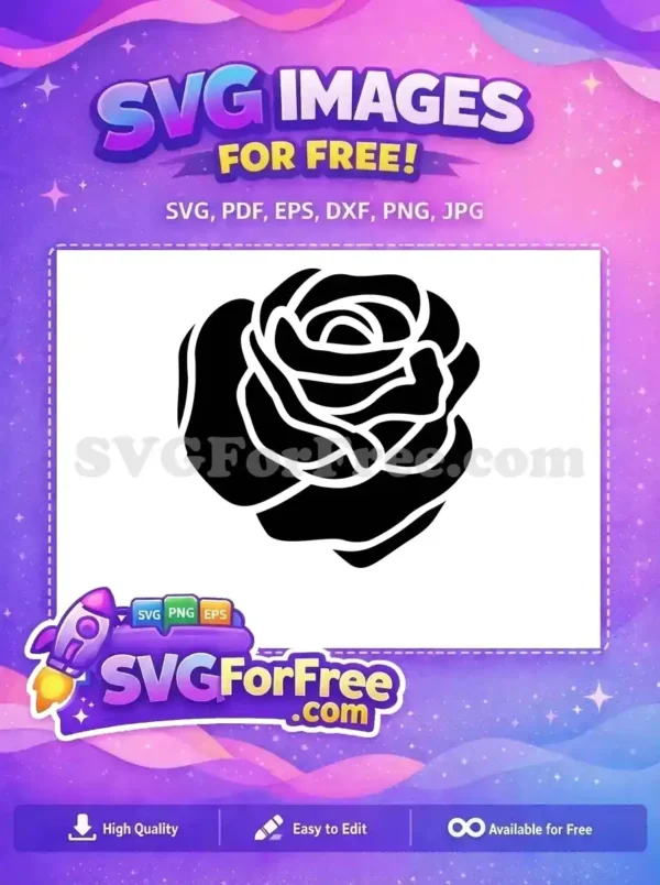 Free Rose Petal Free Floral Design Rose Free SVG