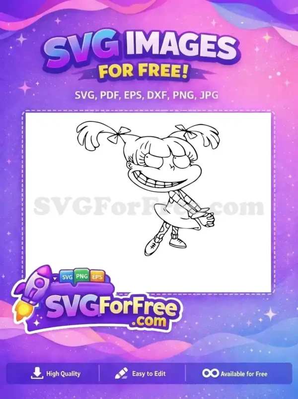 Free Angelic Rugrats Grin Free Ponytails Rugrats TV Free SVG Free Angelic Rugrats Grin Free Ponytails Rugrats TV Free SVG