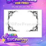 Free Blank Space Free Rustic Frame SVG Design Free SVG - Instant Download