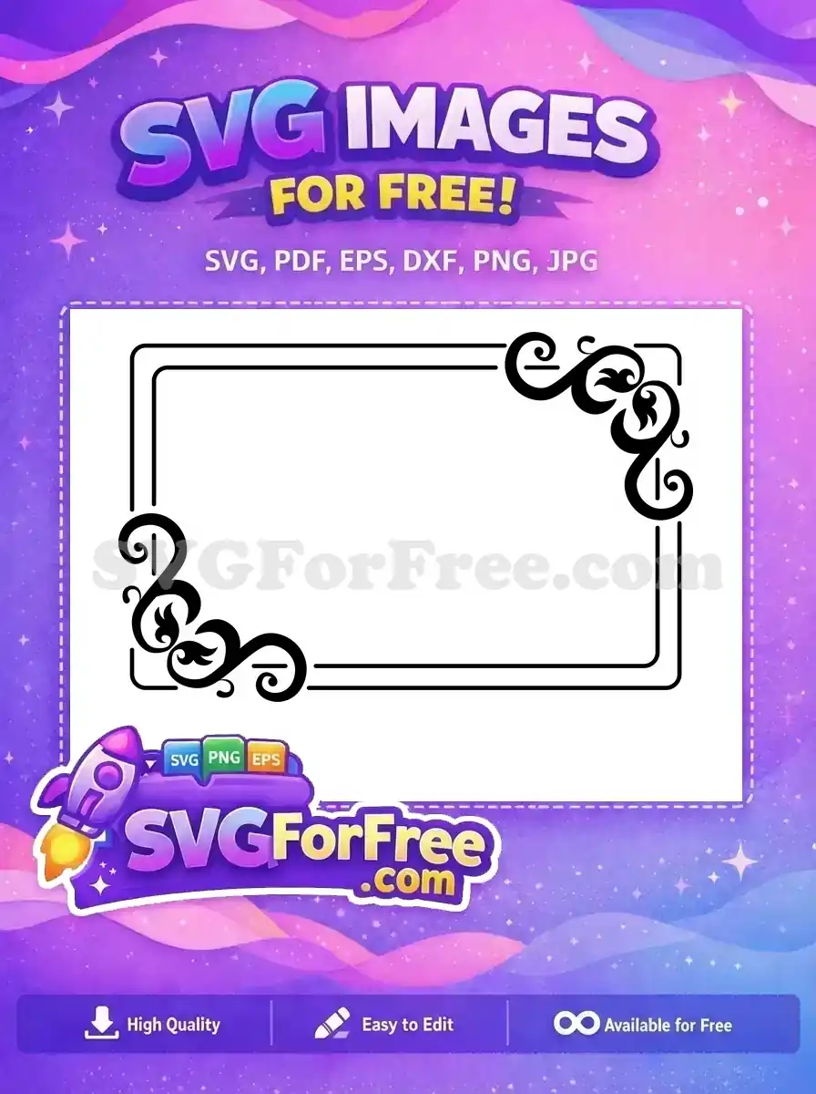 Free Rustic Edges Free Blank Space Rustic Frame Free SVG